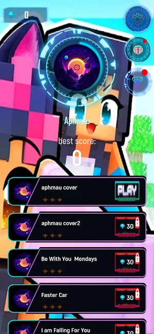 Aphmau Craft Tiles Hop Screenshot 0