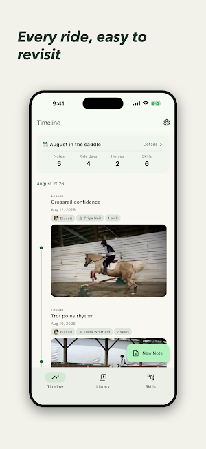 ReinTrace: Riding Journal Screenshot 0