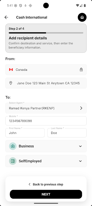 Ramad Pay Canada Screenshot 3