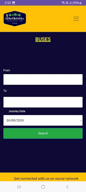 Lenztravels Screenshot 1