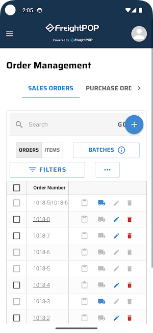 FreightPOP TMS Screenshot 1
