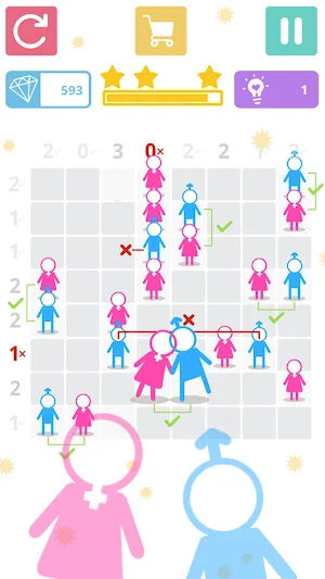 1 Girl for 1 Boy : the game Screenshot 3