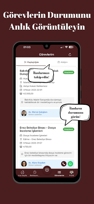 AvukatApp: Tevkil Ağı Screenshot 1