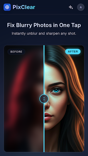 PixClear – AI Photo Enhancer Screenshot 2