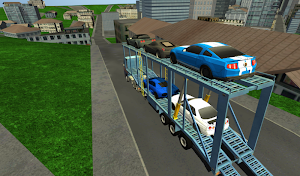 Car Transporter Truck Driving Screenshot 0