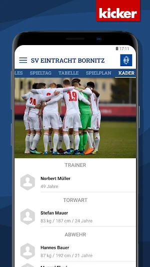 SV Eintracht Bornitz Screenshot 0