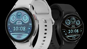 Dreamy Blue Shape For Wear OS Screenshot 3