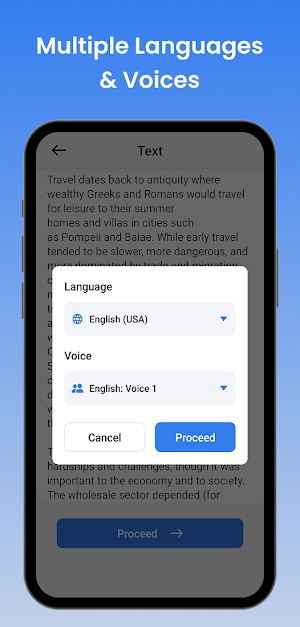 Text Speaker - Text to Speech Screenshot 3