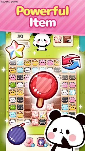 Puzzle Tours MOCHI MOCHI PANDA Screenshot 3