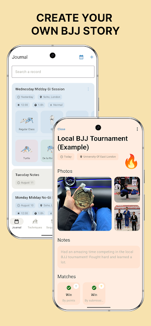 myBJJ – Roll with it Screenshot 3