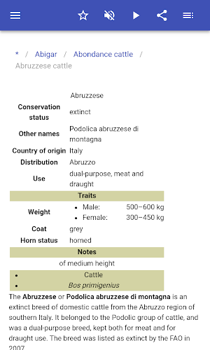 Cattle breeds Screenshot 3