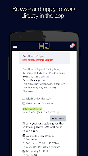 Highjam Staffing Screenshot 0