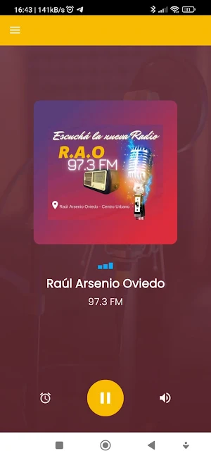 Raúl Arsenio Oviedo 97.3 FM Screenshot 1
