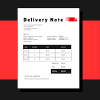 Delivery Note Maker App - PDF