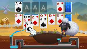 Solitaire - Farm Animals Screenshot 0