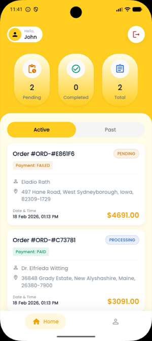 CartiGo Driver Screenshot 1