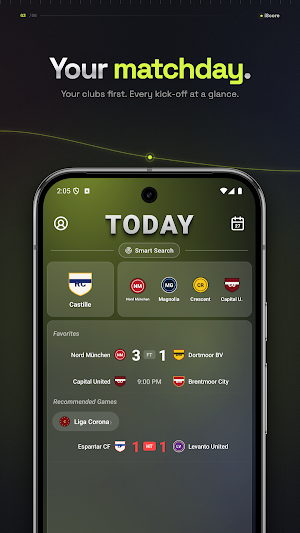 iScore: Live Soccer Scores Screenshot 2