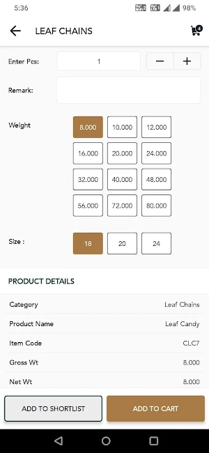 SHUBHAM JEWELLERS ONLINE Screenshot 3