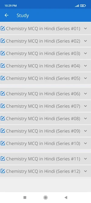 NEET Chemistry MCQ in Hindi Screenshot 1