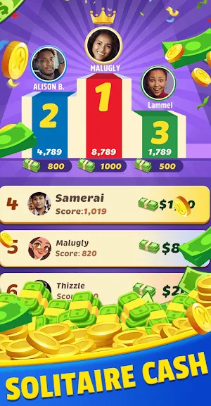 Solitaire Cash Win Real Money Screenshot 2