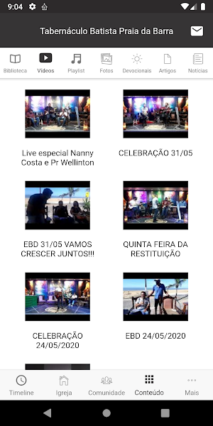 Tabernáculo Batista Praia da Barra Screenshot 3