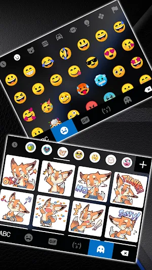 Blue Line Business Keyboard Background Screenshot 2