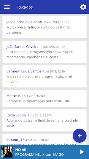 Rádio Helix Brasil Screenshot 2