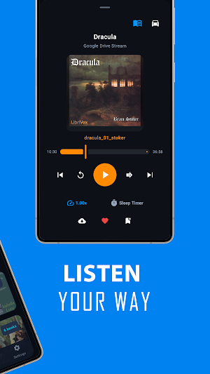 Librixa - Audiobooks player Screenshot 1
