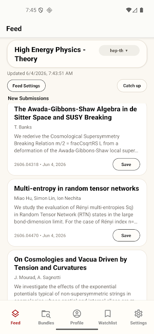 scri+ arXiv & INSPIRE Screenshot 1