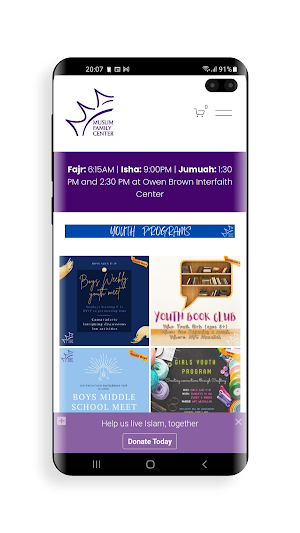 MuslimFamilyCenter Screenshot 0