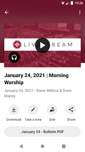Church of the Redeemer App Screenshot 2