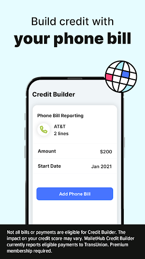 WalletHub Credit Builder Screenshot 3
