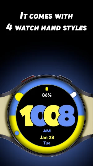 Pixel Eclipse - Watch face Screenshot 2