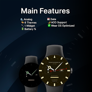 Diver Professional Watch Face Screenshot 1