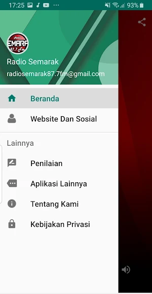 Radio Semarak Screenshot 2