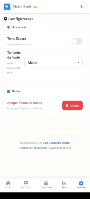 Diário Espiritual Screenshot 3