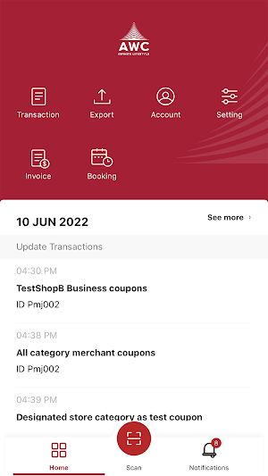 AWC InfiniteLifestyleMerchant Screenshot 0