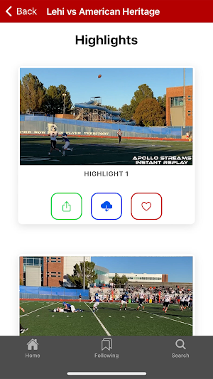 Apollo Streams Network Screenshot 2