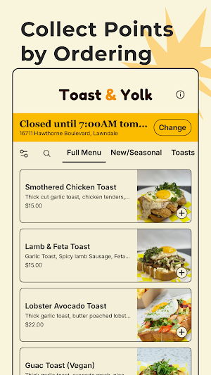 Toast & Yolk Screenshot 1