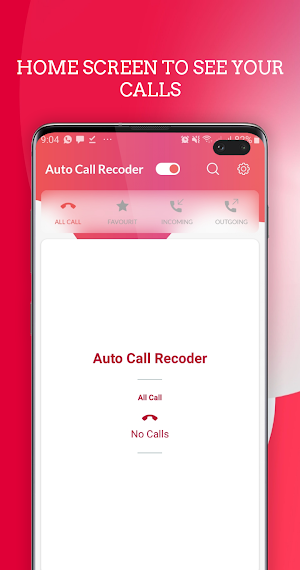 Auto Call Recoder Screenshot 1