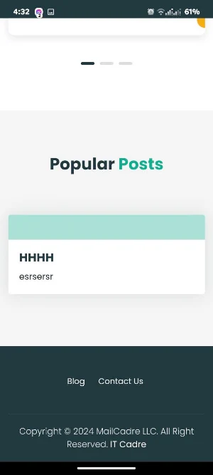 MailCadre Screenshot 2