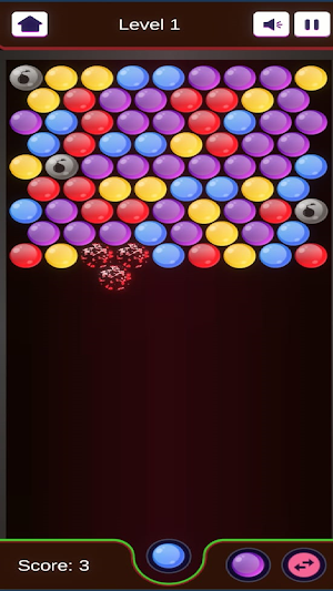 Bubble shooter games Screenshot 3