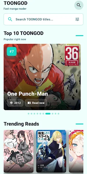 ToonGod : Manga & Manhwa Screenshot 1