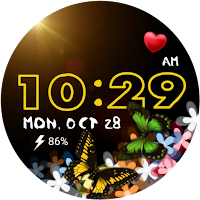 Flowers &  Butterflies Wear OS