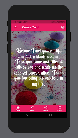 Holi Wishes Screenshot 1
