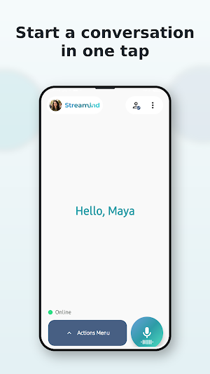 Streamind: Real-Time AAC Screenshot 0