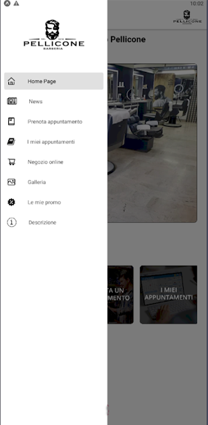Barber Shop Pellicone Screenshot 1