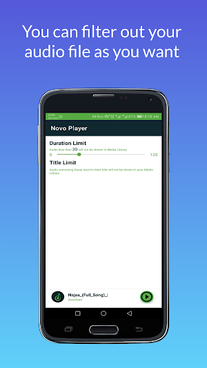 Novo Player Screenshot 1
