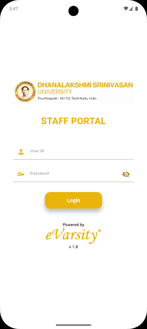 DSU Employee portal Screenshot 0