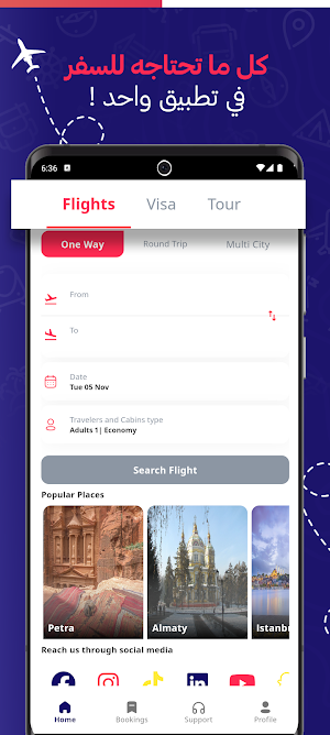 RideFly Travel & Tourism Screenshot 3